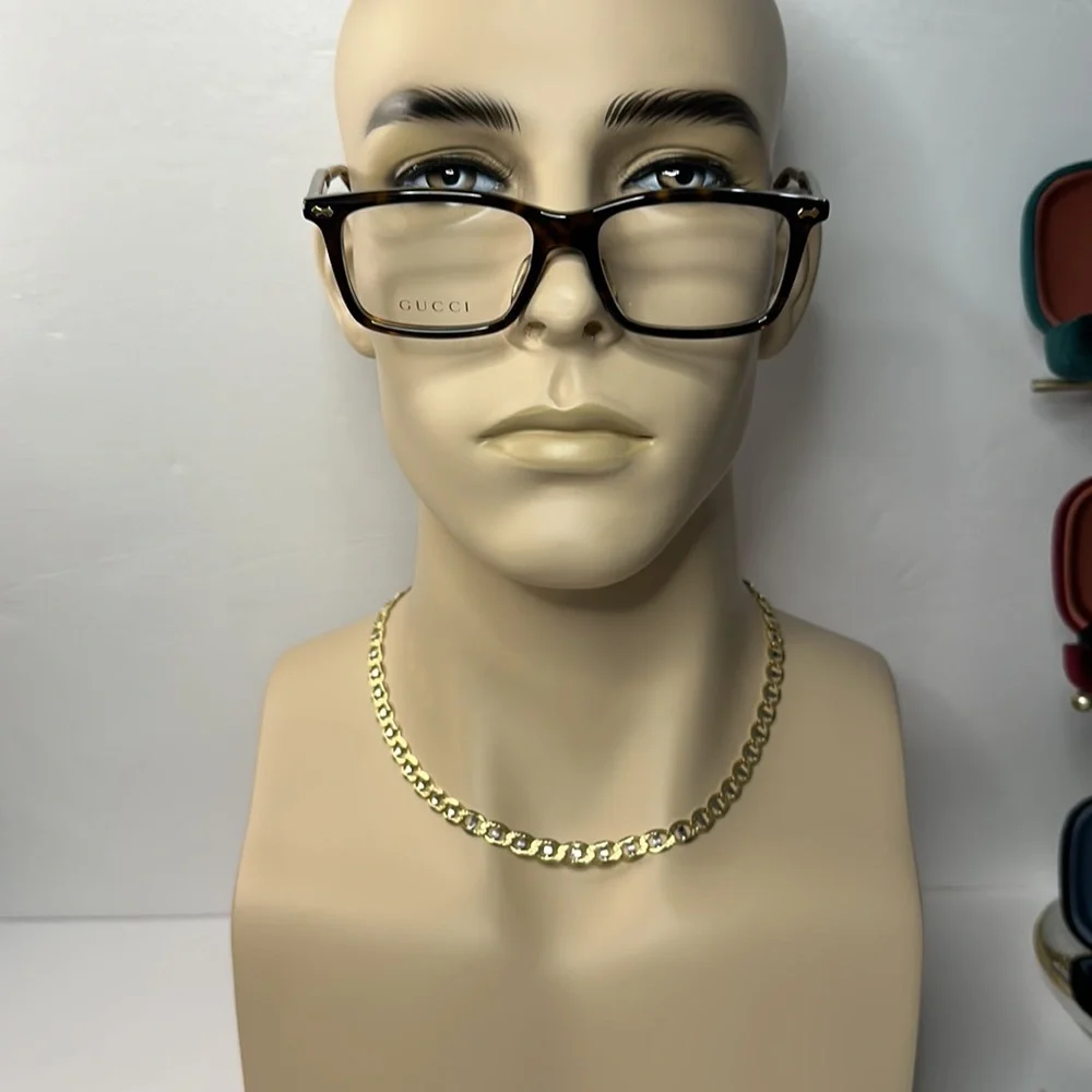 Auth- New - Gucci Men's Eyeglasses GG0191OA GG/0191/OA Full Rim Optical Frame
